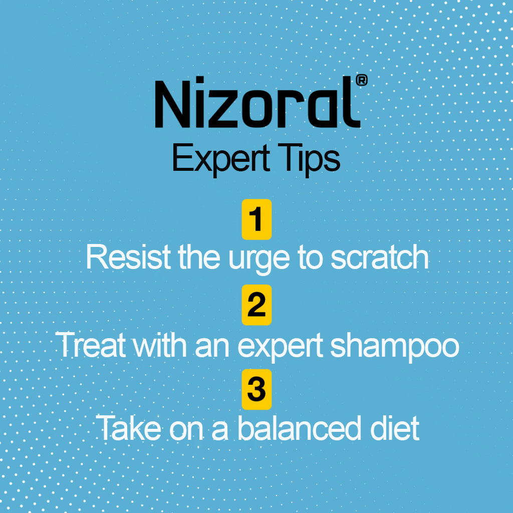 Nizoral expert tips to stopping dandruff